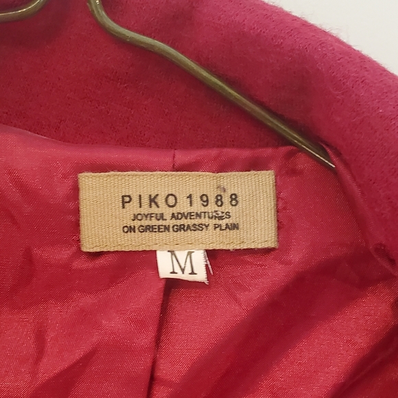 Wool & Faux Leather Jacket - Picture 5 of 7